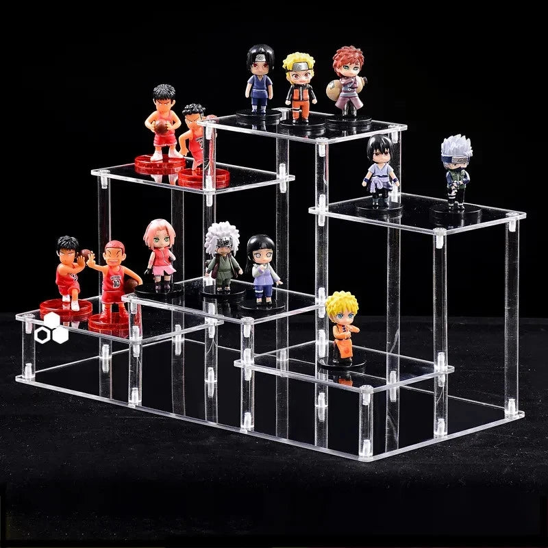 Deluxe Acrylic Display Figure Riser Stand 5.5 L x 12.6 W x 9.9 H in