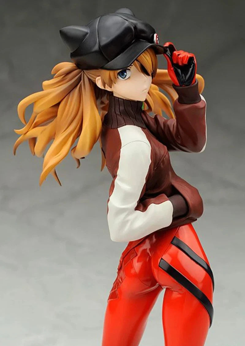 Asuka Sohryu Jersey Ver. Neon Genesis Evangelion Anime Figure Model PVC 8" [Boxed]