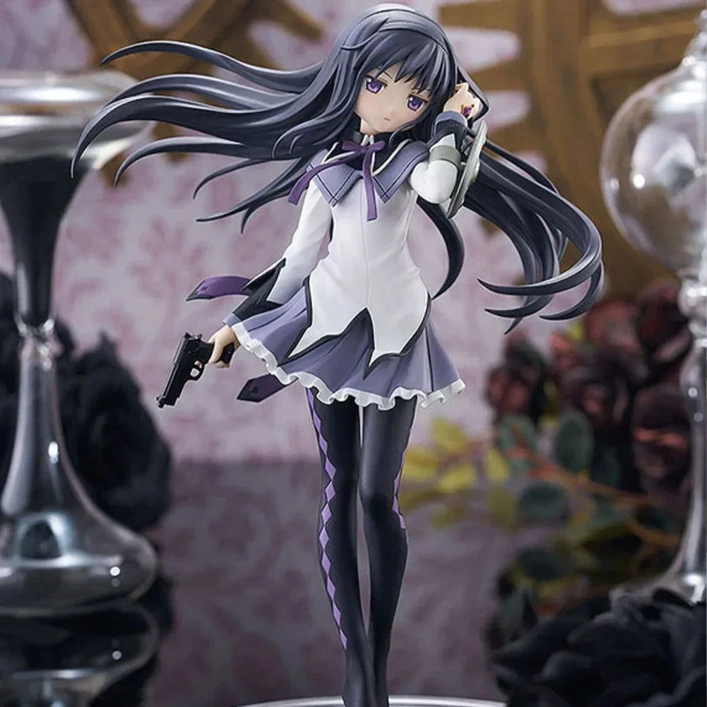 Homura Akemi Puella Magi Madoka Magica Anime Figure Model Statue PVC 6.6" [Boxed]