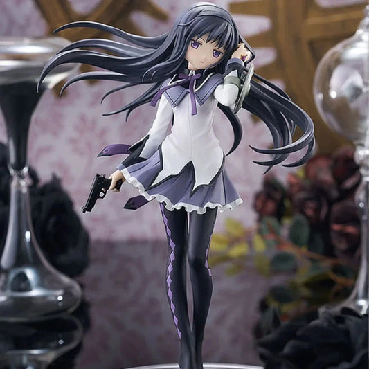 Homura Akemi Puella Magi Madoka Magica Anime Figure Model Statue PVC 6.6" [Boxed]