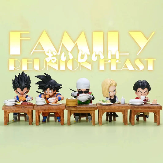 Goku, Vegeta, Gohan, Android 18, Dragon Ball Z Anime Figure PVC 3" [No Box]
