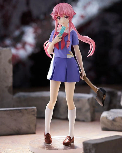 Yuno Gasai Wielding Axe Future Diary: Redial Anime Figure Model PVC 6.5" [Boxed]