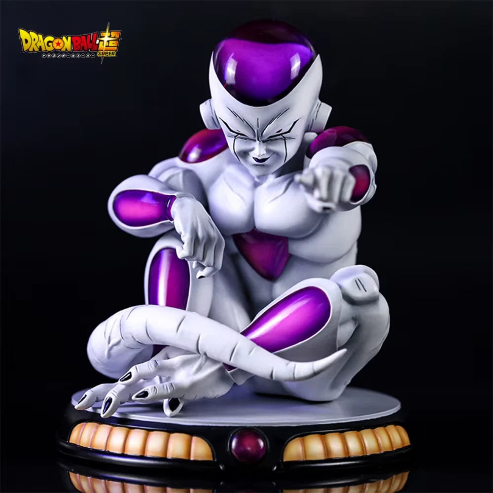 Frieza Perfect Form Sitting Dragon Ball Z Anime Figure PVC 5" [No Box : No Base]