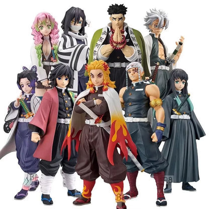 Demon Slayer Anime Collectibles Hashiras Action Figures PVC 4 - 6 in [No Box]