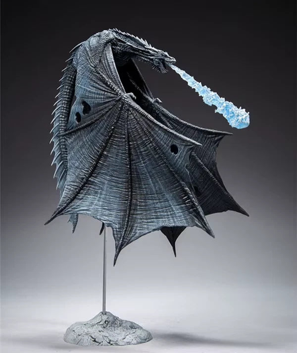Viserion White Walker Game of Thrones Desktop Collectible Figure PVC 7" [Boxed]