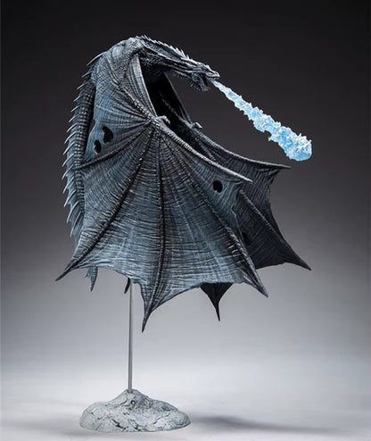 Viserion White Walker Game of Thrones Desktop Collectible Figure PVC 7" [Boxed]