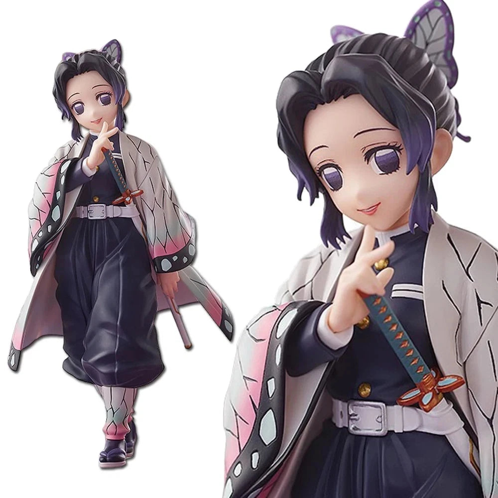 Shinobu Kocho Insect Hashira Demon Slayer Anime Figure Model PVC 5.5" [Boxed]