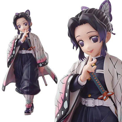 Shinobu Kocho Insect Hashira Demon Slayer Anime Figure Model PVC 5.5" [Boxed]