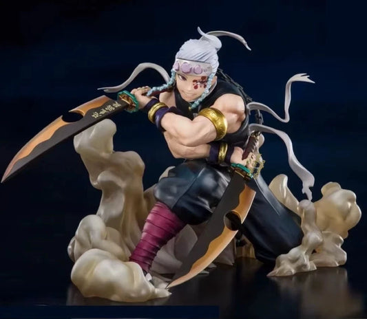 Tengen Uzui Sound Breathing Demon Slayer Collector-Grade Anime Figure PVC 6" [Boxed]