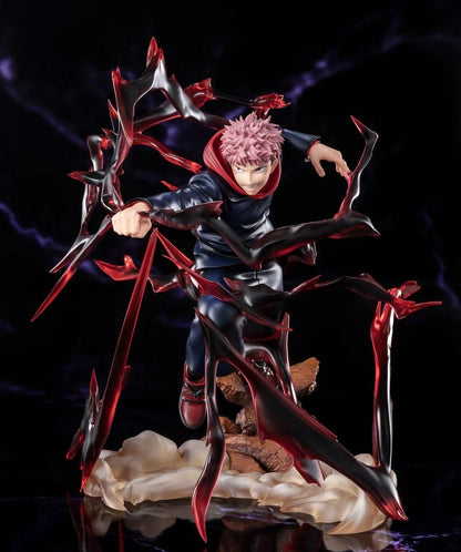 Yuji Itadori Piercing Blood Jujutsu Kaisen Signature Anime Figure PVC 6.8" [Boxed]