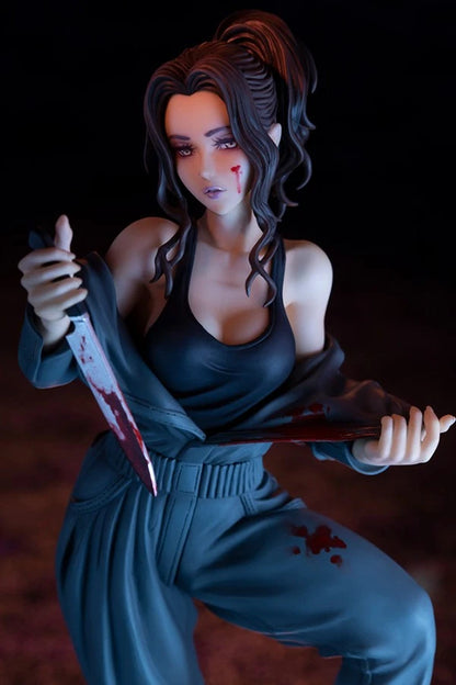 Female Michael Myers Collectible Scary Parody Horror Fan-Favorite Figure PVC 7" [Boxed]