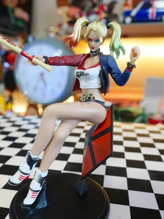 Harley Quinn Suicide Squad DC Comics Action Figure Model Statue PVC 4.3" [Boxed]