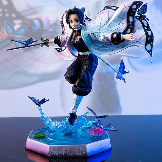 Shinobu Insect Hashira Demon Slayer Popular Anime Figure PVC 9" [Boxed]