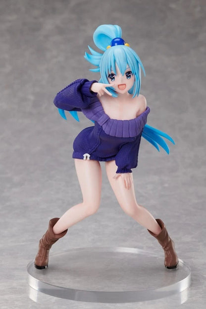 Aqua Camera Pose KonoSuba Fan-Favorite Kawaii Anime Figure PVC 8" [Boxed : Original]