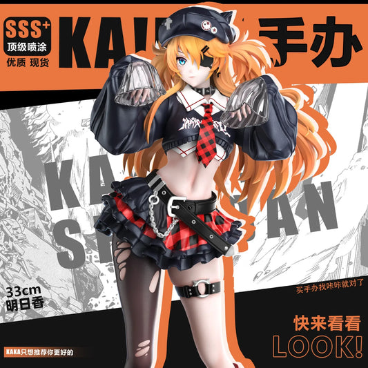 Asuka Sohryu Street Punk Neon Genesis Evangelion Anime Figure PVC 11" [Boxed]