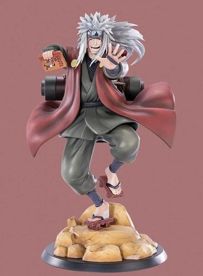 Jiraiya the Pervy Sage Naruto Shippuden Anime Figure Model Statue PVC 8" [Boxed]
