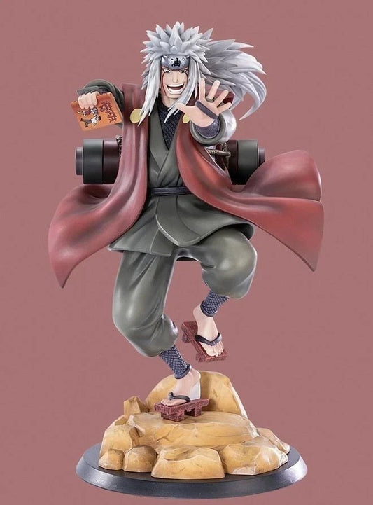 Jiraiya the Pervy Sage Naruto Shippuden Anime Figure Model Statue PVC 8" [Boxed]