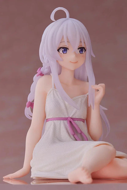Elaina Pajamas Wandering Witch Anime Adorable Kawaii Desktop Figure 3.5" [No Box]