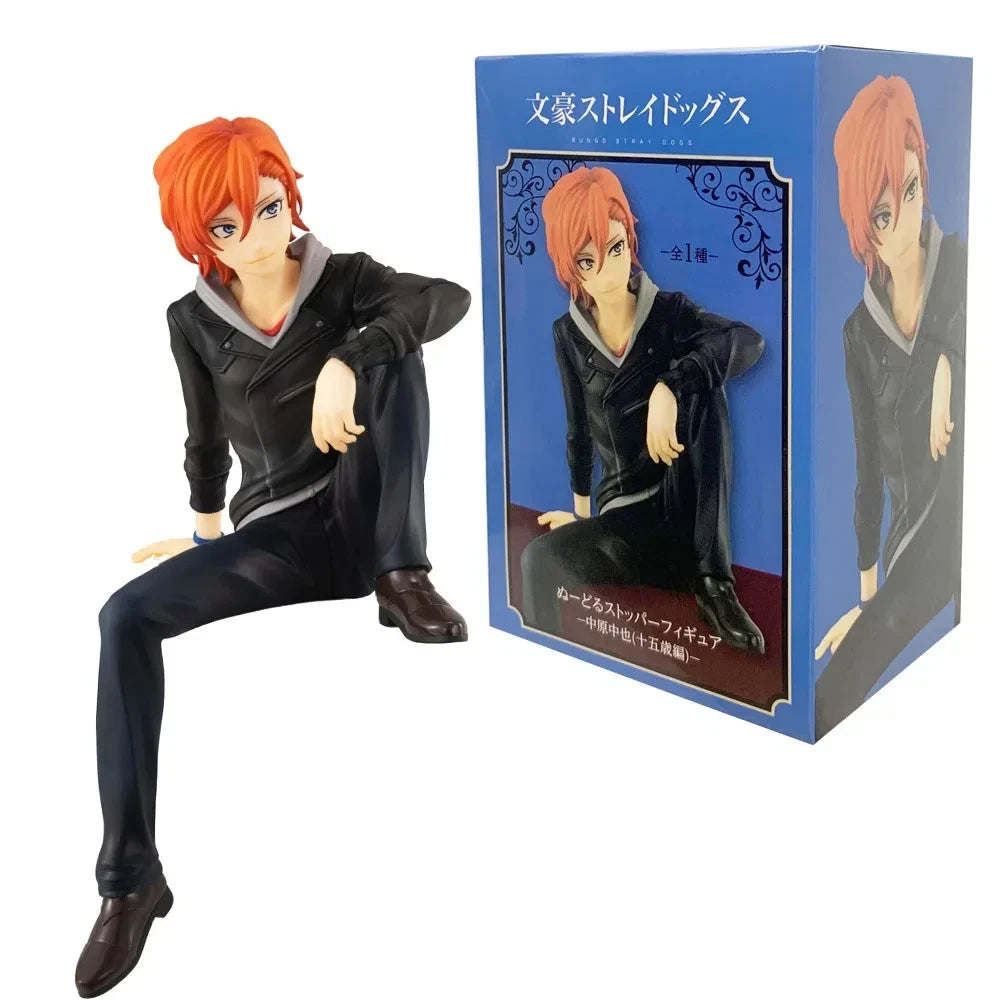 Chuuya Nakahara Sitting Bungo Stray Dogs Desktop Anime Figure Model Statue PVC 5.3" [Boxed]