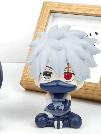 Kakashi of the Sharingan Naruto Anime Chibi Desktop Figurine PVC 4.3" [No Box]