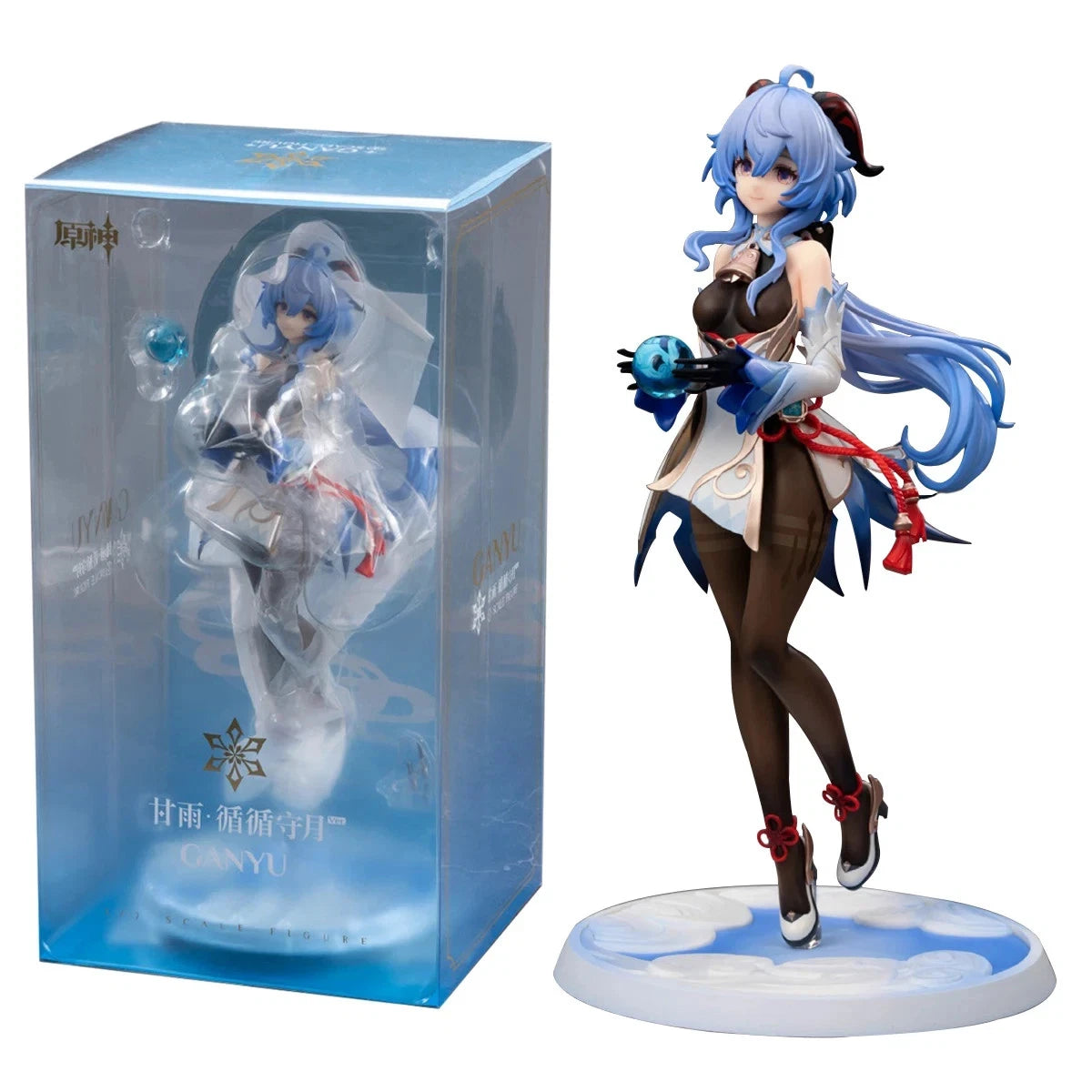 Ganyu Plenilune Gaze Genshin Impact Anime Figure Model Statue PVC 8.4" [Boxed]