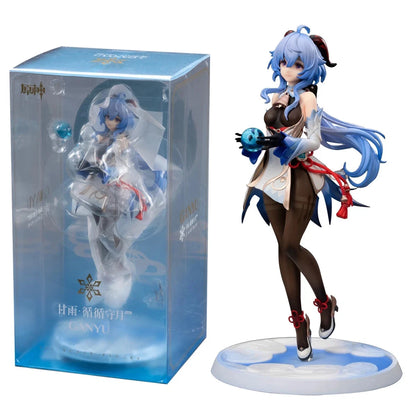Ganyu Plenilune Gaze Genshin Impact Anime Figure Model Statue PVC 8.4" [Boxed]
