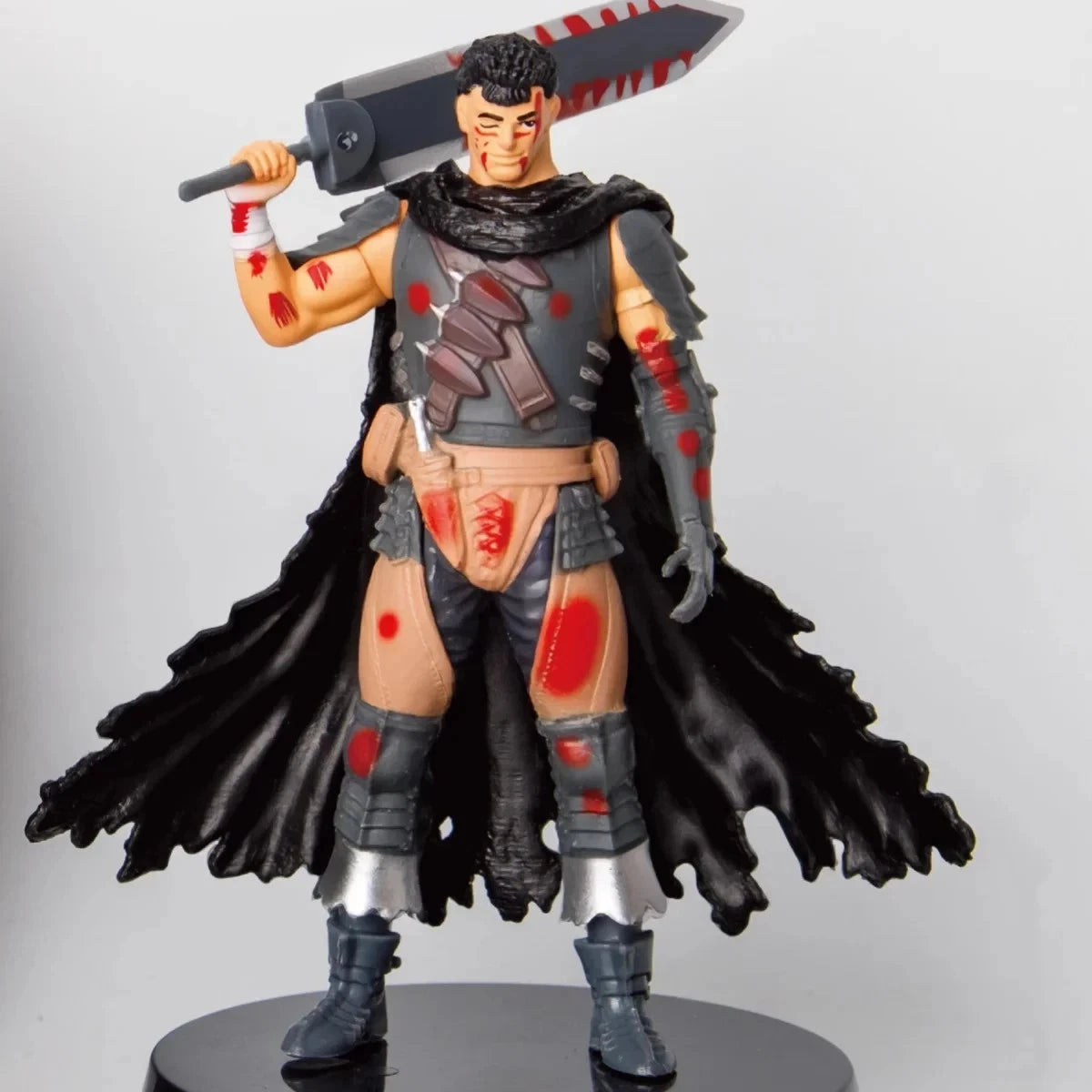 Guts Black Swordsman Berserk Collectible Anime Figure Model Statue PVC 5" [Boxed]
