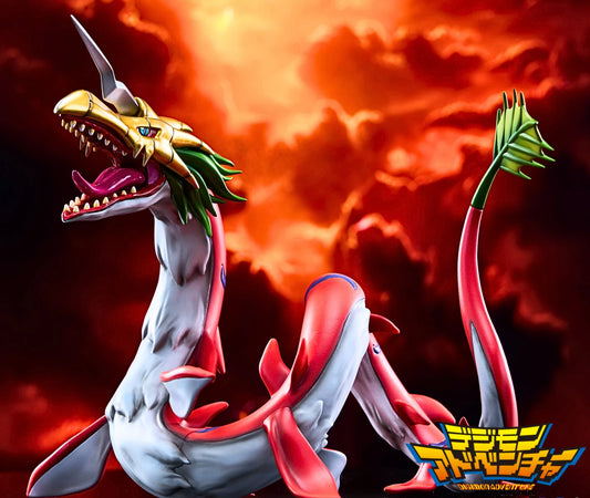 MegaSeadramon DIGIMON Collectible Classic Anime Figure 7" [No Box]