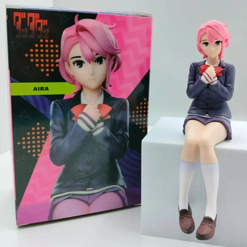 Aira Shiratori Sitting Dandadan Desktop Anime Figure Model Statue PVC 6" [Boxed]