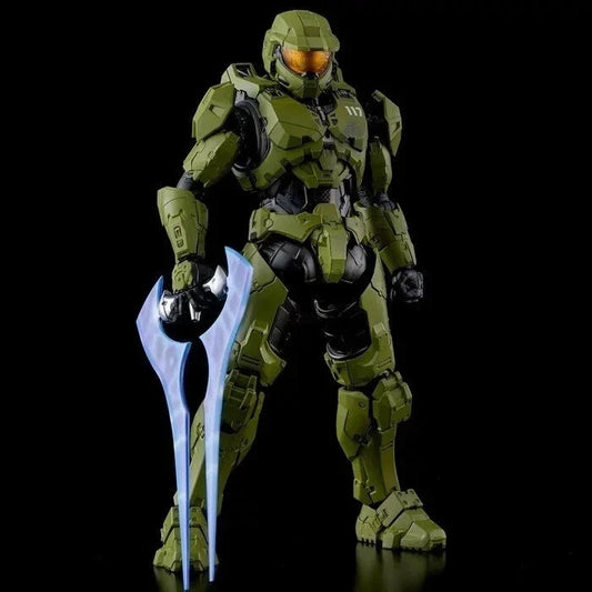 Master Chief Spartan-II 117 Halo Adjustable Rare Action Figure PVC 6.4" [Boxed]