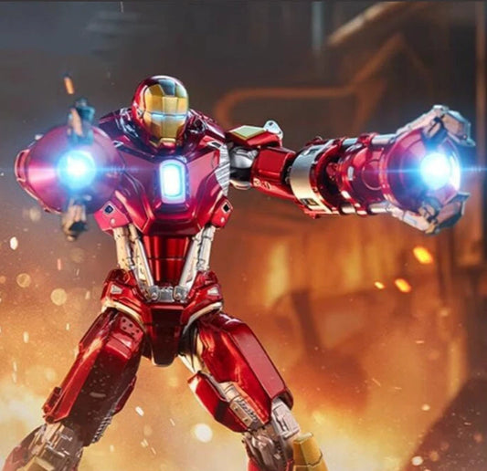 Iron Man Mark 35 Red Snapper Marvel NEW Adjustable Action Figure PVC 7" [Boxed]