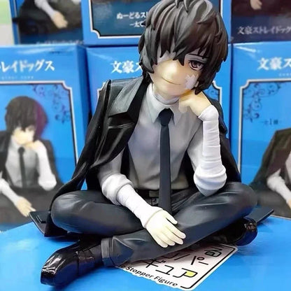 Osamu Dazai Sitting Bungo Stray Dogs Desktop Anime Figure Model PVC 5.3" [Boxed]