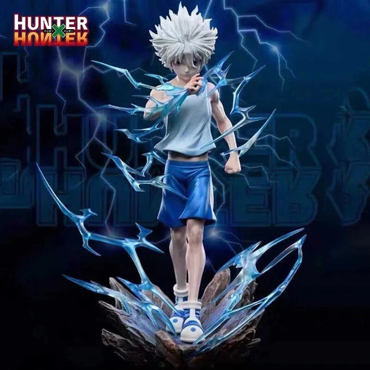 Killua Godspeed Hunter × Hunter Collectible Iconic Anime Figure PVC 8" [Boxed]