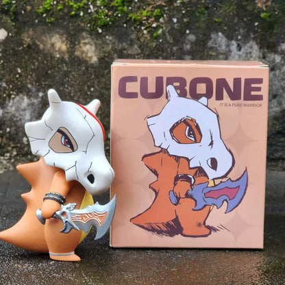 Cubone Crossover Kratos God of War Anime Action Figure 4.7  in PVC [Boxed]