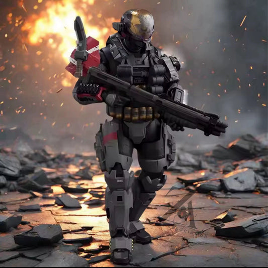 Emile - A239 Spartan Halo Reach Adjustable Rare Action Figure PVC 6.9" [Boxed]