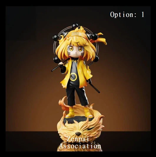 Anya Naruto Uzumaki Outfit Spy × Family Anime Kawaii Figure PVC 5.1" [Boxed]