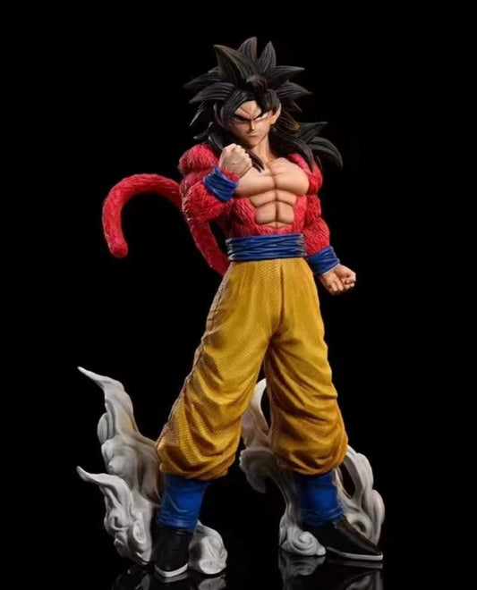 Goku SSJ4 Dragon Ball Z Anime Collectible Rare Action Figure PVC 11" [No Box]