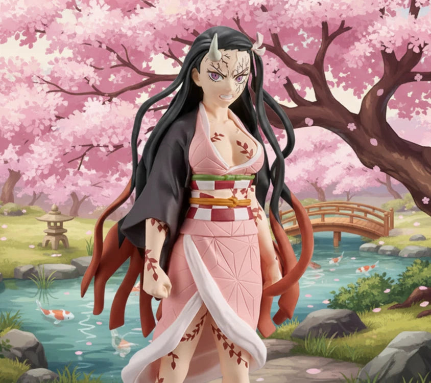Nezuko Kamado Demon Slayer Anime Collectible Kawaii Figure PVC 5.9" [No Box]
