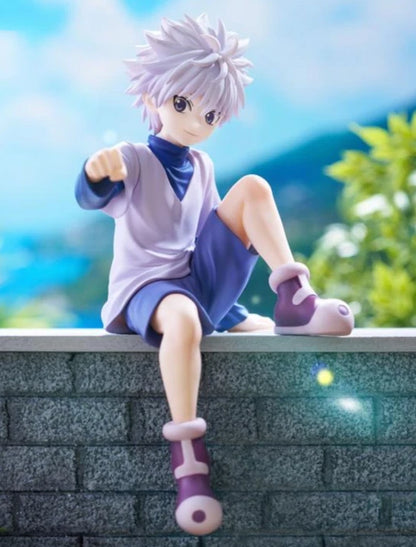 Killua Zoldyck Fist Bump Hunter X Hunter Anime Figure Model PVC 5" [No Box]