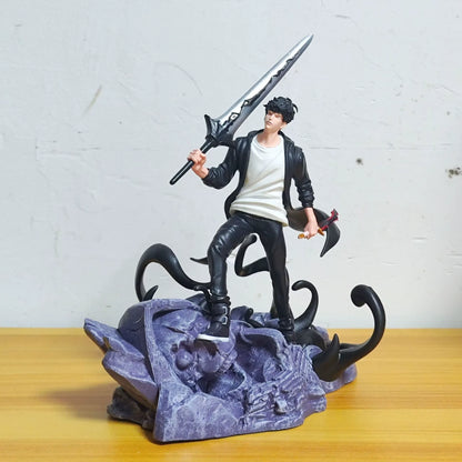 Sung Jinwoo Solo Leveling Anime Limited Edition Action Figure PVC 7.8" [Boxed]