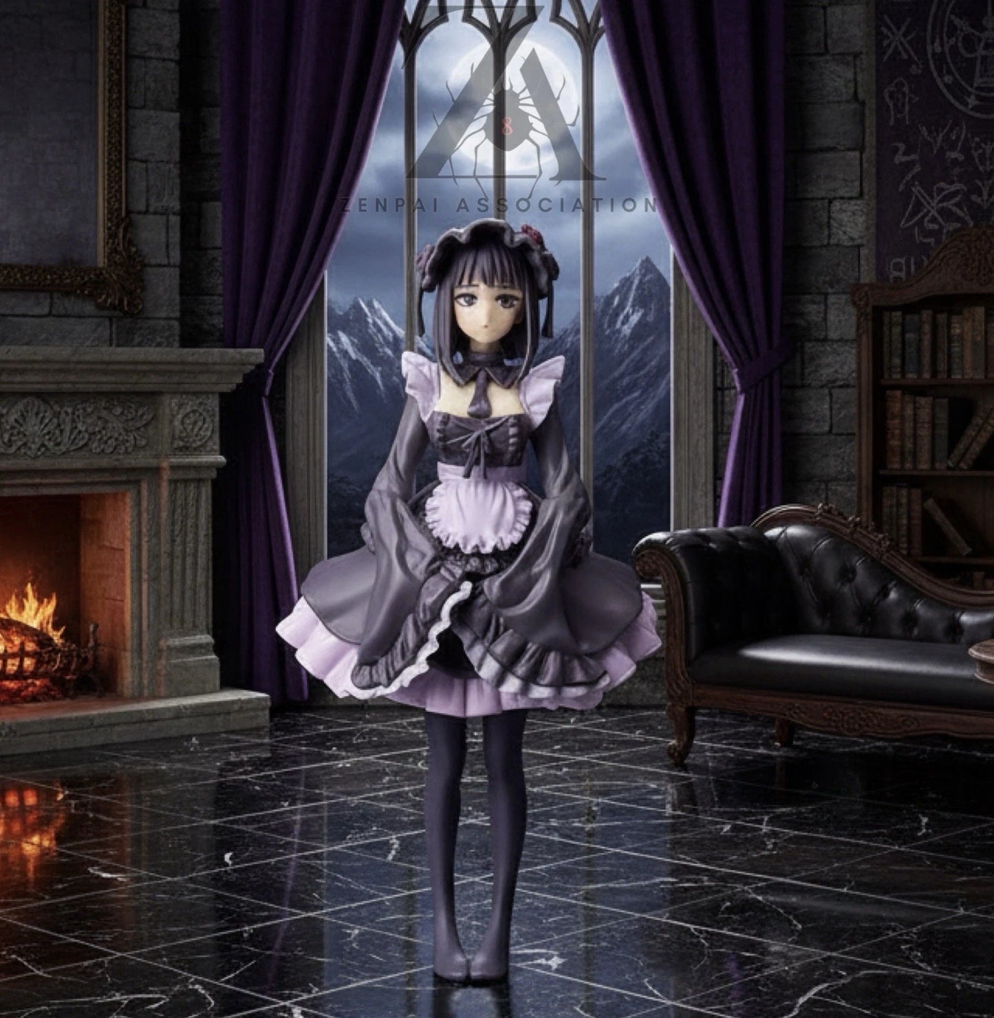 Marin Shizuku Kuroe Maid My Dress-Up Darling Anime Kawaii Figure PVC 7" [Boxed]