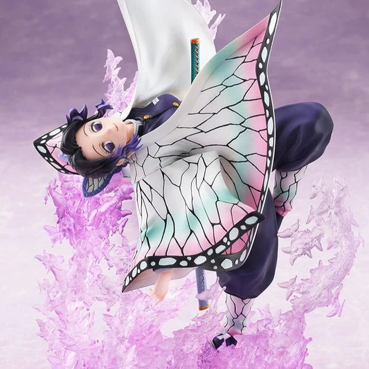 Shinobu Kocho Insect Breathing Demon Slayer Anime Figure Model Statue PVC 7.8" [Boxed]