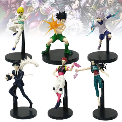 Hisoka, Chrollo, Gon, Killua, Illumi Hunter x Hunter Collectible Anime Figure Model PVC 6 - 9" [Boxed]