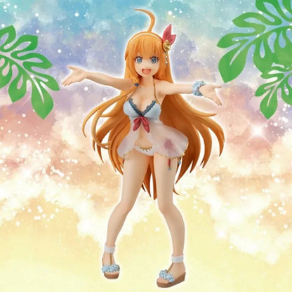 Pecorine Swimsuit Princess Connect! Re: Dive Anime Figure Model PVC 6.7" [Boxed]