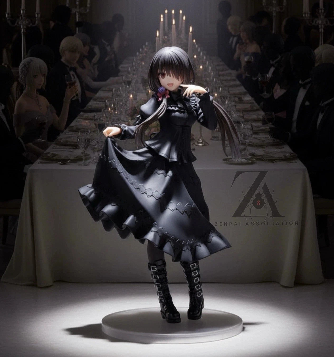 Kurumi Tokisaki Lolita Date A Live Anime Adorable Kawaii Figure PVC 6.4" [Boxed]