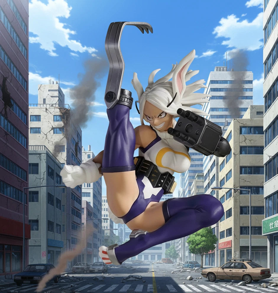 Mirko Bunny My Hero Academia Anime Collectible Figure PVC 6" [Boxed : Original]