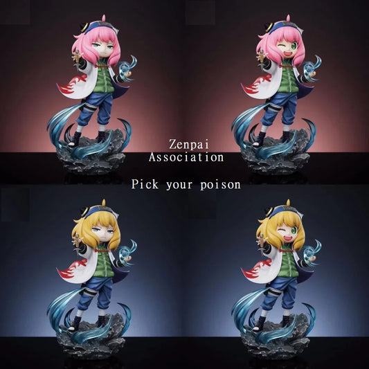 Anya Forger Minato Hokage Outfit Spy × Family Naruto Anime Kawaii Figure PVC 5.1" [Boxed]