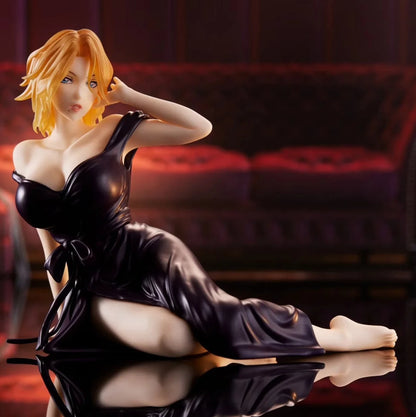 Rangiku Matsumoto Relax Time Bleach Kawaii Anime Figure Model Statue PVC 4" [Boxed]