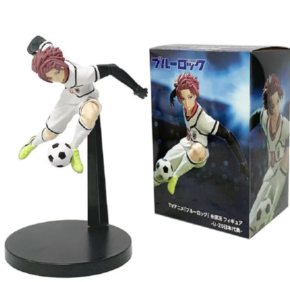 Itoshi Sae Soccer Uniform Blue Lock Signature Anime Figure Model PVC 5" [Boxed]
