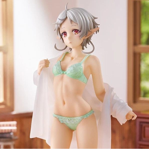 Sylphiette Greyrat Changing Clothes Mushoku Tensei Anime Figure PVC 8.5" [Adult Collectible]